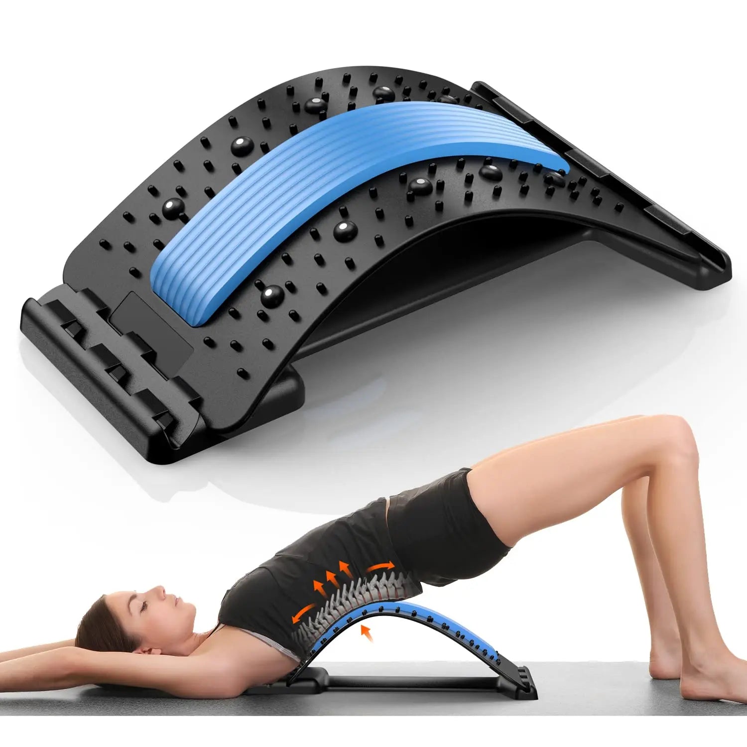 SpineAlign™ Adjustable Back Stretcher