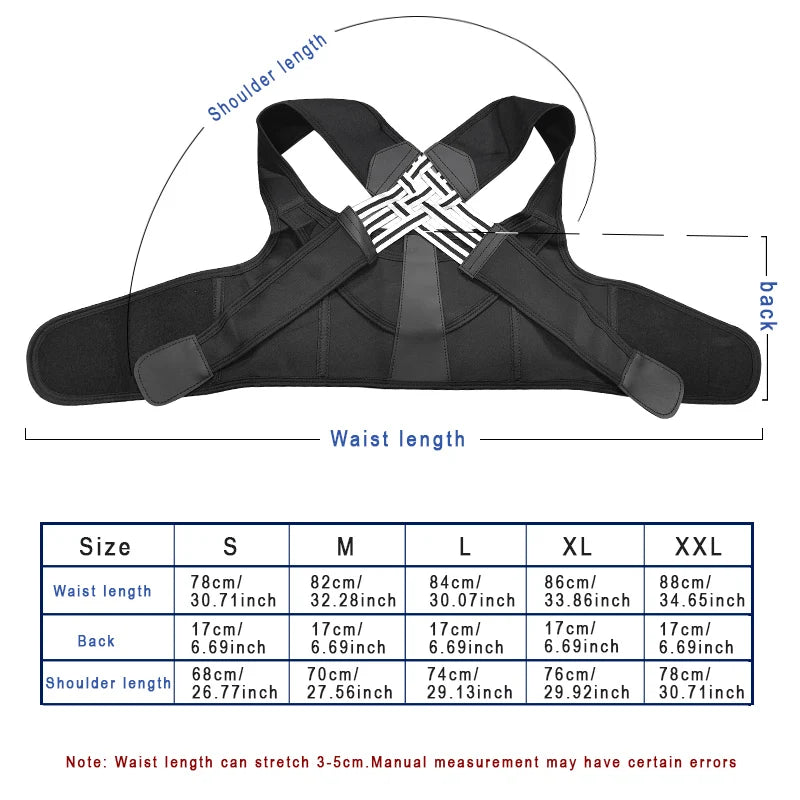 PostureAlign™ Adjustable Posture Corrector