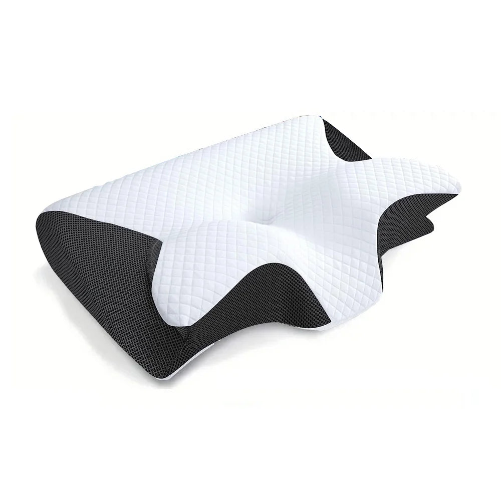 CerviCloud™ 2-in-1 Memory Foam Cervical Pillow