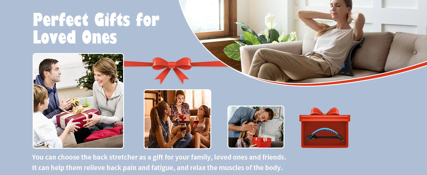 SpineAlign™ Adjustable Back Stretcher